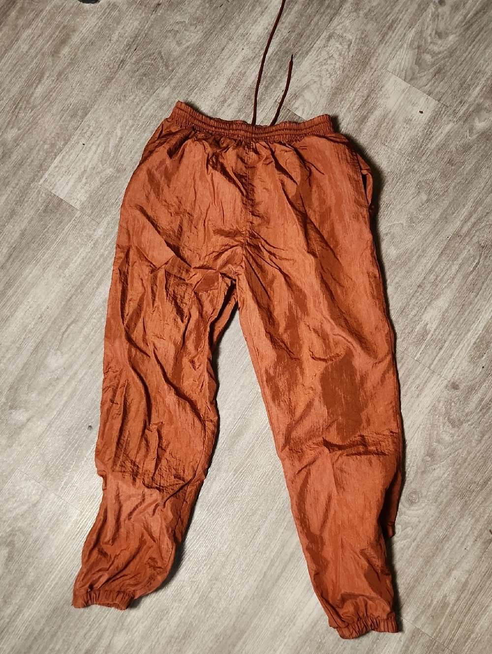 Rust Orange Lightweight Jogger Pants